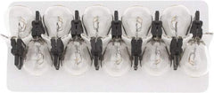 Value Collection - Incandescent Miniature & Specialty S8 Lamp - Plastic Wedge Base - Caliber Tooling