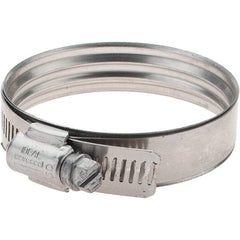 IDEAL TRIDON - SAE Size 40, 46 to 71mm Diam, Stainless Steel 360° Worm Drive Clamp - Caliber Tooling