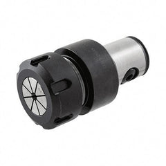 Iscar - 2mm to 20mm Capacity, 59mm Projection, Modular Connection, ER32 Collet Chuck - Through-Spindle - Exact Industrial Supply