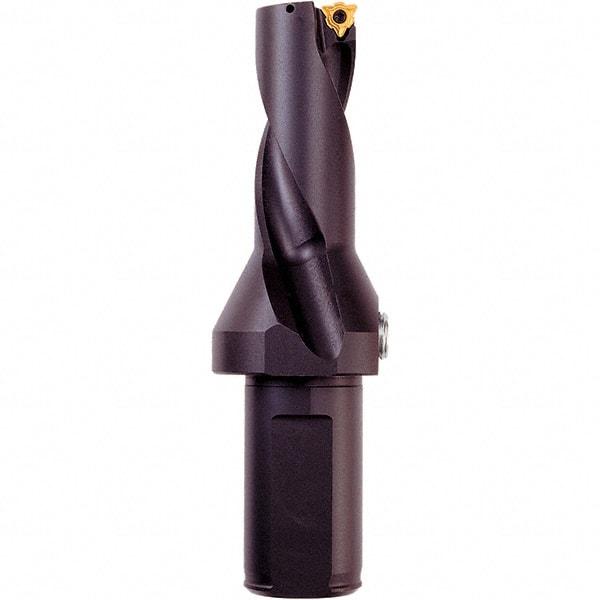 Iscar - 4" Max Drill Depth, 4xD, 1" Diam, Indexable Insert Drill - 2 Inserts, 1-1/4" Shank Diam, Whistle Notch Shank - Caliber Tooling