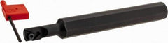 Iscar - Internal Thread, Right Hand Cut, 0.62" Shank Width x 0.62" Shank Height Indexable Threading Toolholder - 5" OAL, Various Insert Compatibility, SI Toolholder, Series IscarThread - Caliber Tooling