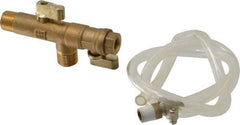 PRO-SOURCE - 1/2" Inlet, Self Cleaning Condensate Drain Kit - 1/2" NPT Outlet, 0 to 600 psi - Caliber Tooling