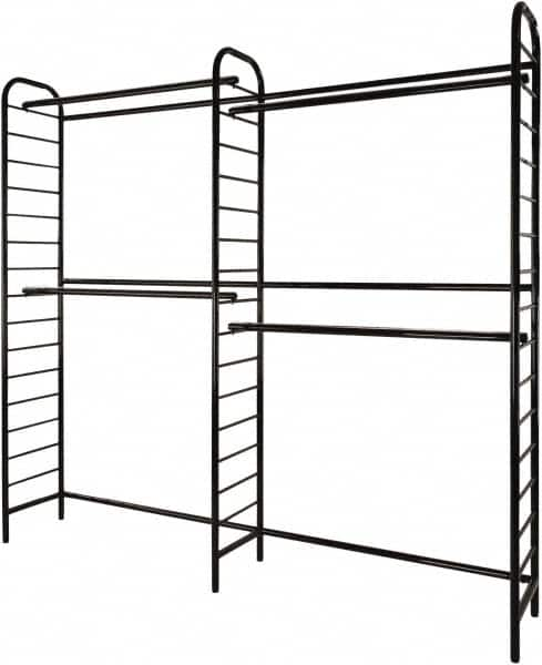 ECONOCO - 16" Wide, 88 High, Open Shelving Accessory/Component - Steel, Semi-Gloss Finish, 96" Long, Use with Ladder System - Caliber Tooling