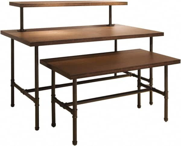 ECONOCO - 58" Long x 30" Wide x 30" High Stationary Nesting Table Frame - Gray, Steel Frame - Caliber Tooling