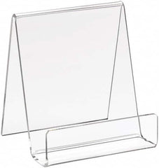 ECONOCO - 3-1/2" Wide x 4" High, Acrylic Display Easel - Clear - Caliber Tooling