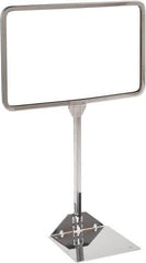 ECONOCO - 11 Inch Wide x 7 Inch High Sign Compatibility, Acrylic Round Frame Sign Holder - Clear, 7 Inch Holder Height, Holds 1 Sign - Caliber Tooling