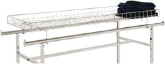 ECONOCO - Chrome Grid Basket Rack Topper - 22-1/2" Wide x 2-3/4" High - Caliber Tooling