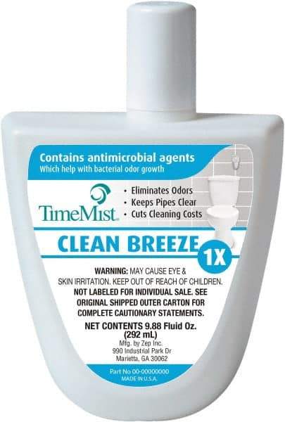 TimeMist - 10.5 oz Air Freshener Dispenser Refill - Clean/Fresh, Compatible with TimeMist Virtual Janitors - Caliber Tooling