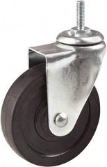 ECONOCO - 4" Diam Stem Mount Caster Body Only - Plastic, 150 Lb Capacity, 5/16 x 1" Threaded Stem - Caliber Tooling