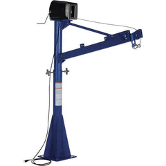 Vestil - 1,500 Lb Load Capacity, Steel Jib Crane - 5' 9/16" Span - Caliber Tooling