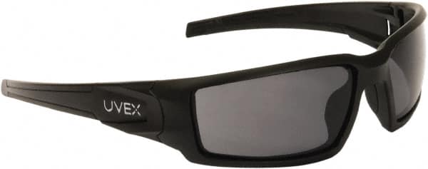 Uvex - Gray Lenses, Framed Safety Glasses - Anti-Fog, Scratch Resistant, Size Universal, Wrap Around - Caliber Tooling