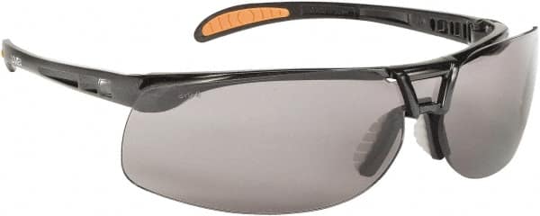 Uvex - Gray Lenses, Frameless Safety Glasses - Scratch Resistant, Adjustable Temples, Size Universal, Wrap Around - Caliber Tooling