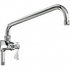 Krowne - Base Mount, Low Arc Add-On Faucet for Pre-Rinse Units - One Handle, Blade Handle, Swing Spout and Nozzle, No Drain - Caliber Tooling