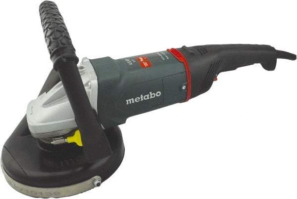 Metabo - 7" Wheel Diam, 6,600 RPM, Corded Angle & Disc Grinder - 5/8-11 Spindle - Caliber Tooling