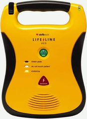 Defibtech - AED Program Management Adult Pad Defibrillator - 9 Volt and Nonrechargeable Lithium Battery Included - Caliber Tooling