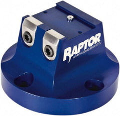 Raptor Workholding - 1-1/2" Jaw Width, 3" High Dovetail Vise - For Use with 4 & 5 Axis Workholding Systems - Caliber Tooling