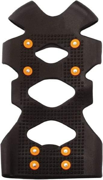 Ergodyne - Size 2XL, (Women's Size 2XL) Strap-On Cleat - Steel Studs Traction, Black - Caliber Tooling