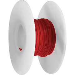 OK Industries - 30 AWG, 1 Strand, 304 m OAL, Copper Hook Up Wire - Red Kynar Jacket - Caliber Tooling