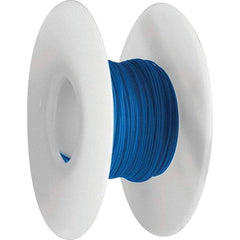 OK Industries - 30 AWG, 1 Strand, 304 m OAL, Copper Hook Up Wire - Blue Kynar Jacket - Caliber Tooling