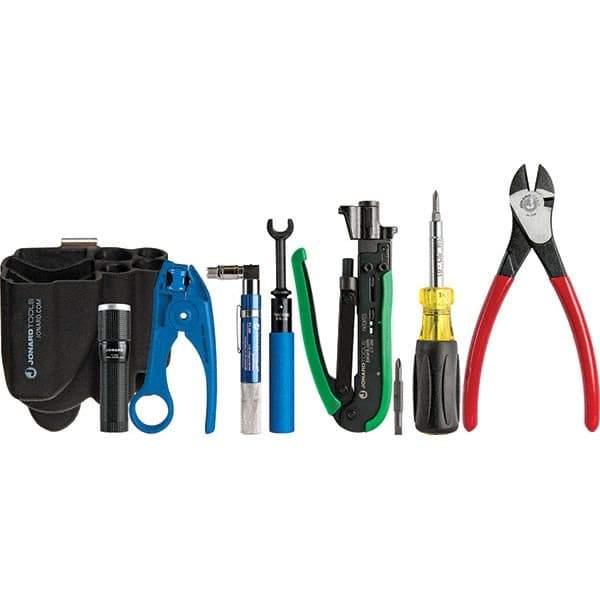 Jonard Tools - Coaxial Tool Kit - RG11, RG59, RG6 & RG7 Compatible - Caliber Tooling