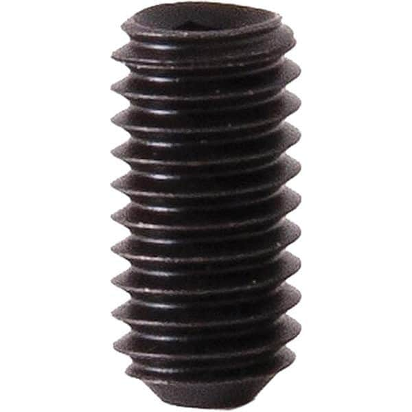 TE-CO - 3/8-16, Steel, Black Oxide Finish, Edge Clamp Screw - Caliber Tooling