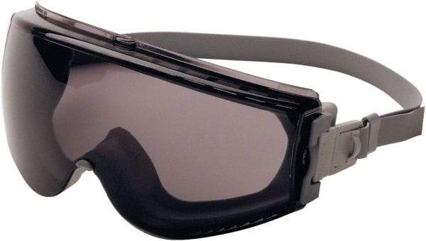 Uvex - Size Universal, Gray Polycarbonate Anti-Fog Lens, Safety Goggles - Indirect Vent, Gray Frame - Caliber Tooling