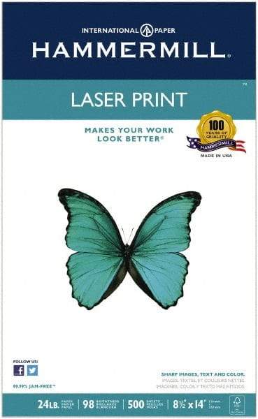 Hammermill - 8-1/2" x 14" White Copy Paper - Use with Laser Printers, Copiers - Caliber Tooling