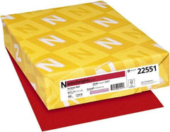 Neenah Paper - 8-1/2" x 11" Red Colored Copy Paper - Use with Laser Printers, Inkjet Printers, Copiers - Caliber Tooling