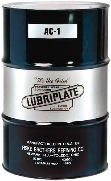 Lubriplate - 55 Gal Drum, ISO 46, SAE 20, Air Compressor Oil - 20°F to 370°, 196 Viscosity (SUS) at 100°F, 47 Viscosity (SUS) at 210°F - Caliber Tooling