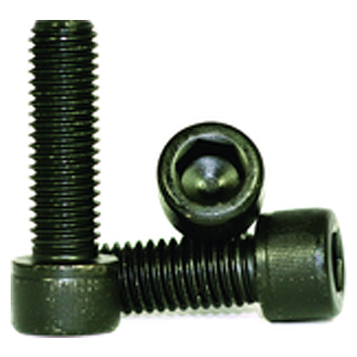 M4-0.70 × 12 mm - Black Finish Heat Treated Alloy Steel - Cap Screws - Socket Head - Caliber Tooling