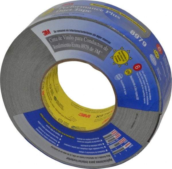 3M - 2" x 55m Green Duct Tape - 12.1 mil, Rubber Adhesive, Polyethylene Film Backing, 36 Lb/ln Tensile Strength, 200°F Max, Series 8979 - Caliber Tooling