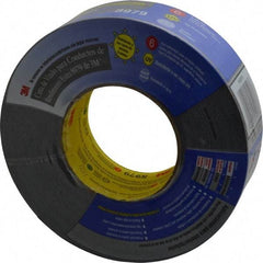 3M - 2" x 55m Black Duct Tape - 12.1 mil, Rubber Adhesive, Polyethylene Film Backing, 36 Lb/ln Tensile Strength, 200°F Max, Series 8979 - Caliber Tooling