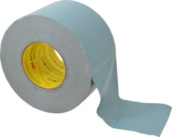 3M - 4" x 55m Blue Duct Tape - 12.1 mil, Rubber Adhesive, Polyethylene Film Backing, 36 Lb/ln Tensile Strength, 200°F Max, Series 8979 - Caliber Tooling