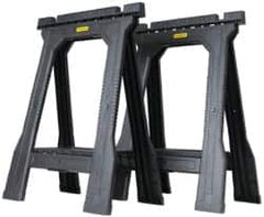 Stanley - 23" High x 5" Wide x 32" High Twinpack Sawhorse - For Use with 2 x 4 in Construction Applications - Caliber Tooling