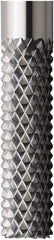 Seco - 12mm Diam, End Mill End, Solid Carbide Diamond Pattern Router Bit - Right Hand Cut, 3-15/16" OAL, Use on Composites - Caliber Tooling