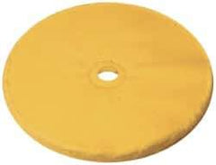 Osborn - 8" Diam x 1/4" Thick Unmounted Buffing Wheel - 30 Ply, Loose Sewn, 1" Arbor Hole, Soft Density, Soft Grade - Caliber Tooling