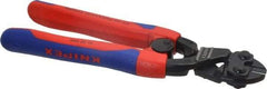 Knipex - 8" OAL, Bolt Cutter - 18mm Jaw Length x 33mm Jaw Width, Standard Head, Ergo Dual Component Handle - Caliber Tooling