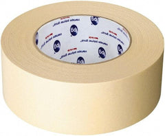 Intertape - 3" Wide x 60 Yd Long White Paper Masking Tape - Series 519, 6 mil Thick, 23 In/Lb Tensile Strength - Caliber Tooling