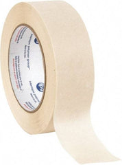 Intertape - 1-1/2" Wide x 60 Yd Long Tan Paper Masking Tape - Series 513, 5 mil Thick, 19 In/Lb Tensile Strength - Caliber Tooling