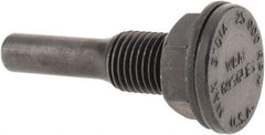 Osborn - 1/4" Arbor Hole to 1/4" Shank Diam Drive Arbor - For Small Diam Wheel Brushes - Caliber Tooling