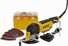 DeWALT - 120 Volt, Electric Multi Tool Kit - 22,000 RPM, 3 Amps - Caliber Tooling