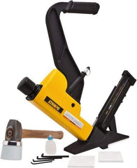 DeWALT - 1-1/2 to 2" Nail Length, 1-1/2 to 2" Nail Diam, 15.5 Gauge Flooring Air Nailer - 70 to 100 psi - Caliber Tooling