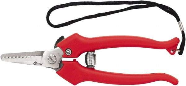 Clauss - 3" LOC, 9-15/32" OAL Scissors - Steel Handle, For Paper, Fabric - Caliber Tooling