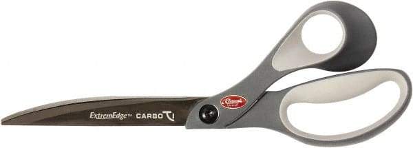 Clauss - 7" LOC, 10" OAL Carbonitride Titanium Steel Shears - Glass Filled Nylon Handle, For Paper, Fabric - Caliber Tooling