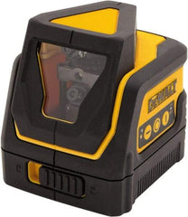 DeWALT - 2 Beam 165' Max Range Line Laser Level - Red Beam, 3/32" Accuracy, Battery Included - Caliber Tooling