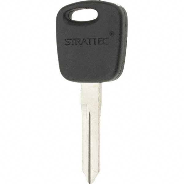 Value Collection - Strattec Transponder Key Blank - Nickel/Plastic - Caliber Tooling