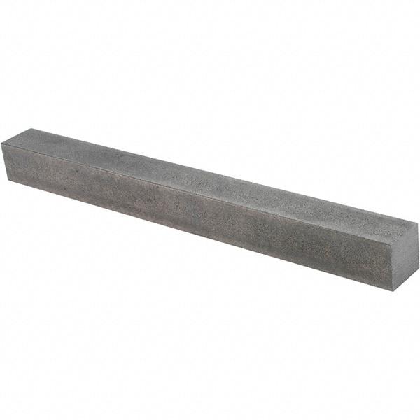 Value Collection - 12" Long x 1-1/4" High x 1-1/4" Wide, Plain Steel Undersized Key Stock - Cold Drawn Steel - Caliber Tooling