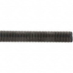 Value Collection - M20x2.5 1m Long, Steel Metric Threaded Rod - Zinc-Plated Finish - Caliber Tooling