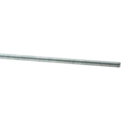 Value Collection - M10x1.25 1m Long, Steel Metric Threaded Rod - Zinc-Plated Finish - Caliber Tooling