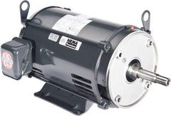 US Motors - 15 hp, ODP Enclosure, No Thermal Protection, 3,490 RPM, 208-230/460 Volt, 60 Hz, Three Phase Energy Efficient Motor - Size 215 Frame, Rigid Mount, 1 Speed, Ball Bearings, 41-36/18.1 Full Load Amps, F Class Insulation, CCW Lead End - Caliber Tooling